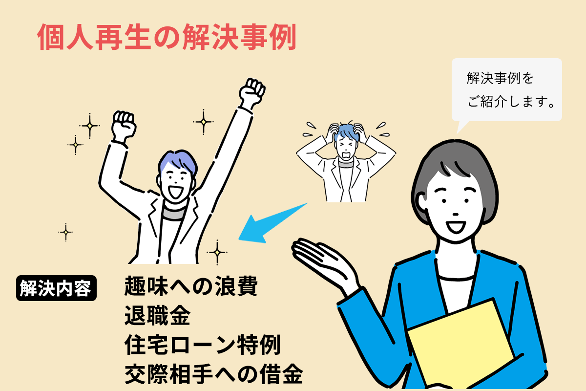 個人再生の解決事例